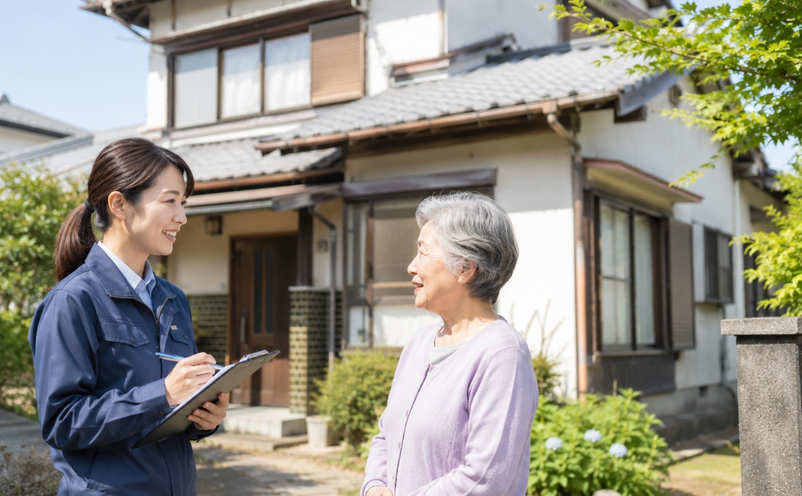 最初から最後まで同じ担当者が対応