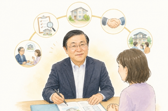 代表が窓口となって一貫対応