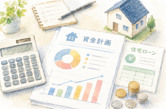 住宅ローンを含めた資金計画を確認