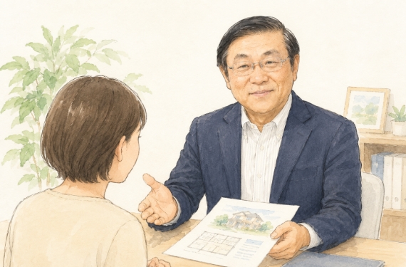 代表が窓口となって一貫対応
