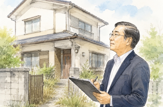 空き家の現状を確認して査定